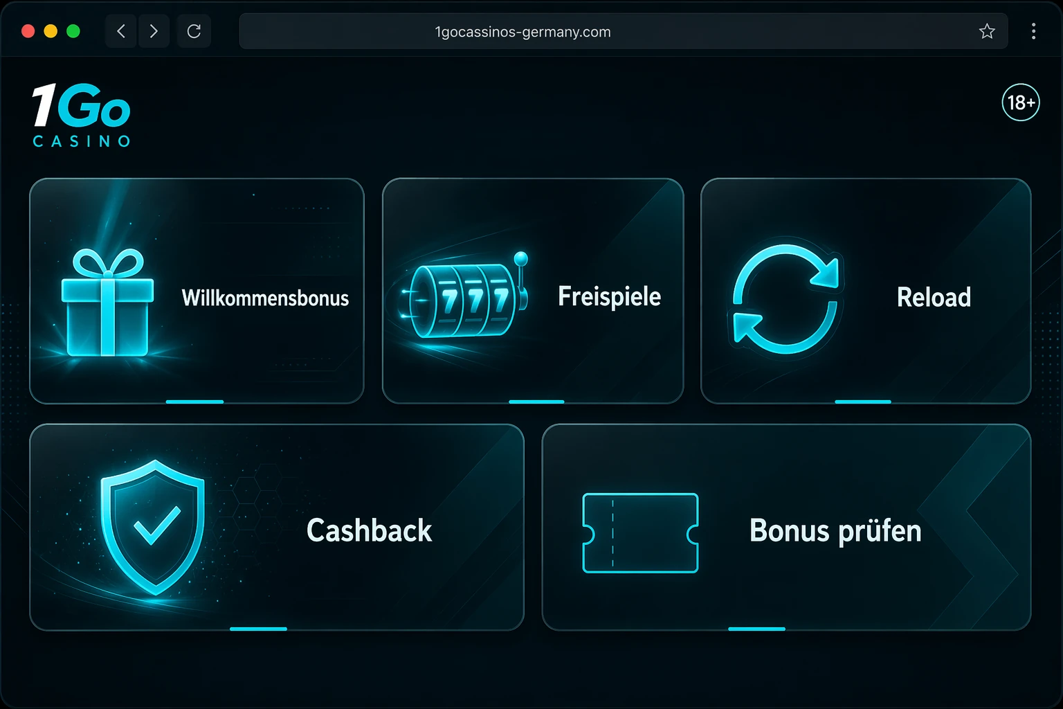 Bonusarten bei 1Go Casino im Überblick
